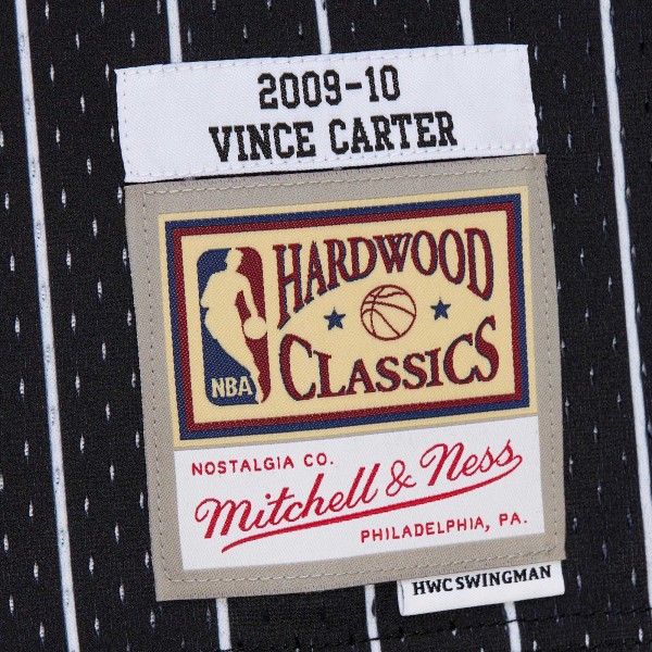 Джерси Orlando Magic Vince Carter Mitchell & Ness Black 2009/10 Hardwood Classics Swingman