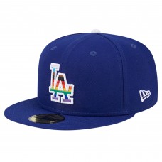 Бейсболка Los Angeles Dodgers New Era Royal 2024 Pride On Field 59FIFTY