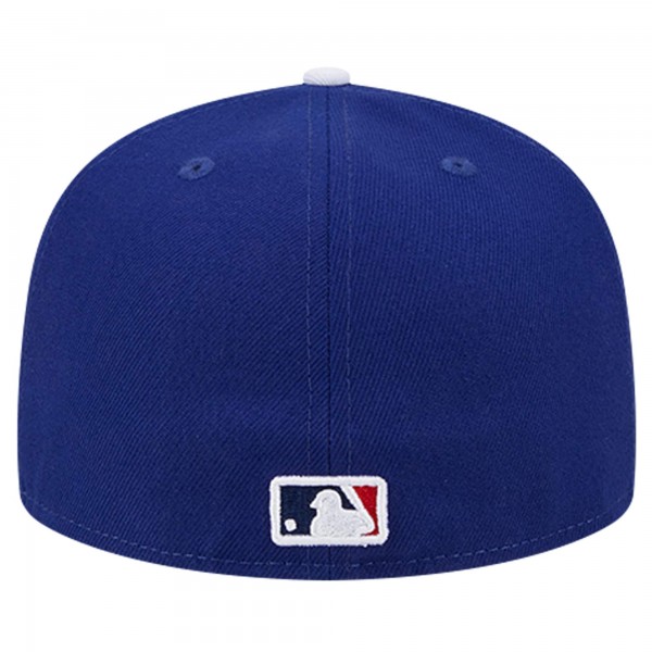Бейсболка Los Angeles Dodgers New Era Royal 2024 Pride On Field 59FIFTY