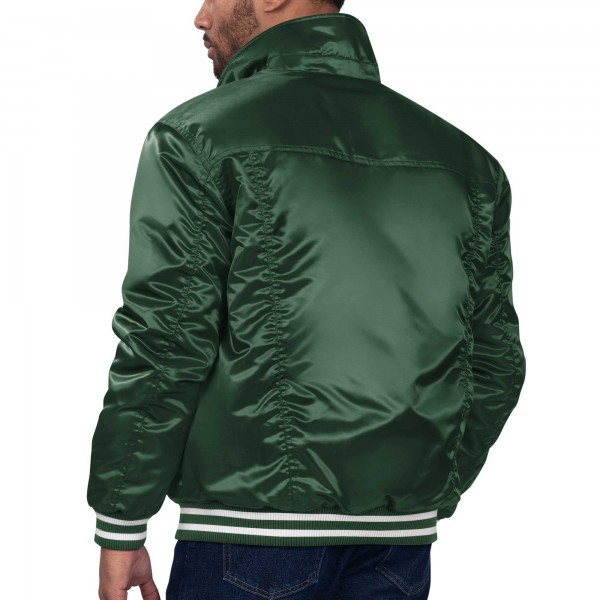 Бомбер Milwaukee Bucks Starter x Levis Silver Label Trucker Satin - Hunter Green