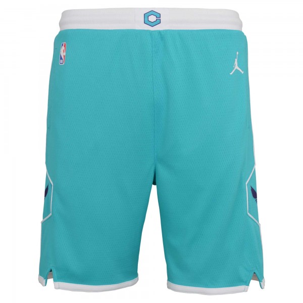 Шорты Charlotte Hornets Jordan Brand Youth 2020/21 Icon Edition Swingman - Teal