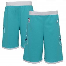 Toddler Charlotte Hornets Jordan Brand Teal 2023/24 Icon Edition Replica Shorts