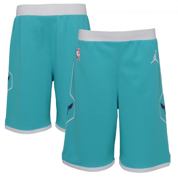 Toddler Charlotte Hornets Jordan Brand Teal 2023/24 Icon Edition Replica Shorts
