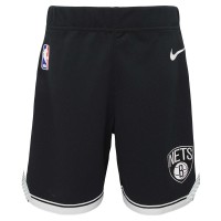 Preschool Brooklyn Nets Nike Black Icon Replica Shorts