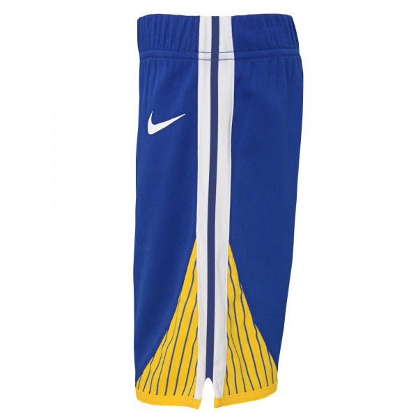 Preschool Golden State Warriors Nike Royal Icon Replica Shorts