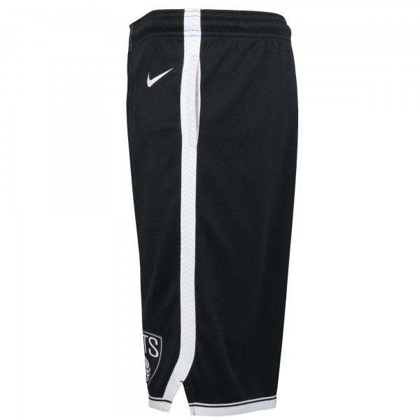 Шорты Youth Brooklyn Nets Nike Black Swingman Performance – Icon Edition