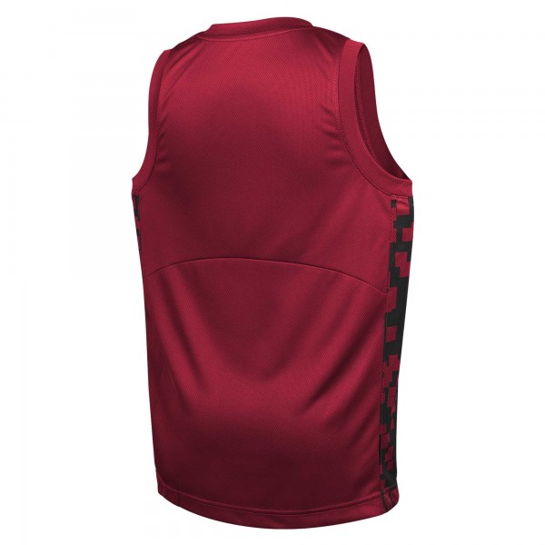 Игровая джерси Youth Miami Heat Nike Red Courtside Starting Five Team