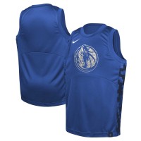 Игровая джерси Dallas Mavericks Nike Youth Courtside Starting Five Team - Blue