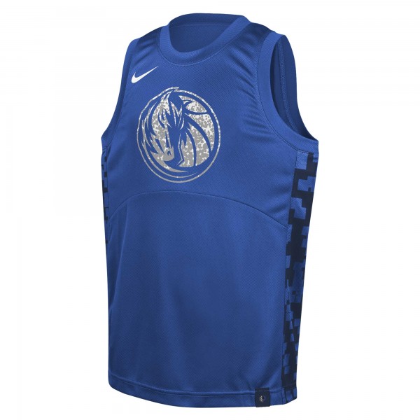 Игровая джерси Dallas Mavericks Nike Youth Courtside Starting Five Team - Blue