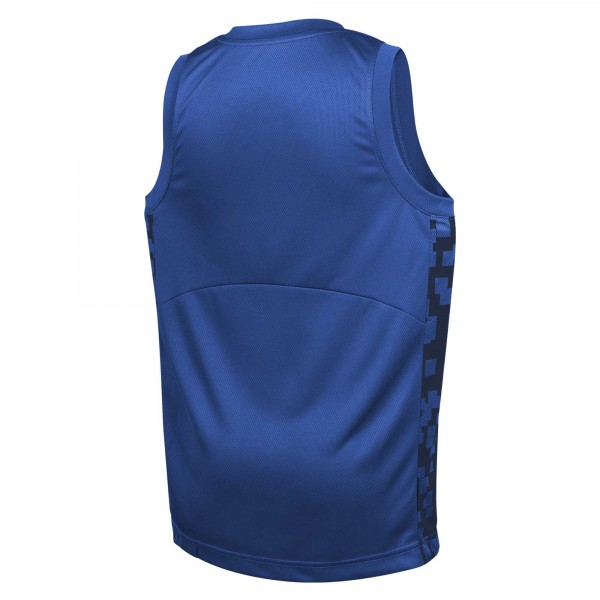 Игровая джерси Dallas Mavericks Nike Youth Courtside Starting Five Team - Blue