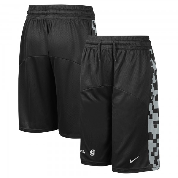 Шорты Youth Brooklyn Nets Nike Black Courtside Starting Five Team