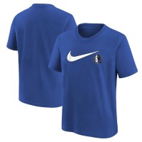 Футболка Dallas Mavericks Nike Youth Swoosh - Blue