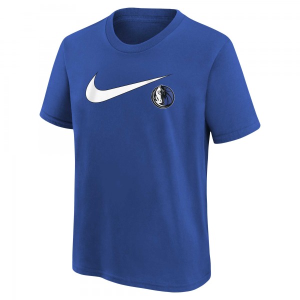 Футболка Dallas Mavericks Nike Youth Swoosh - Blue
