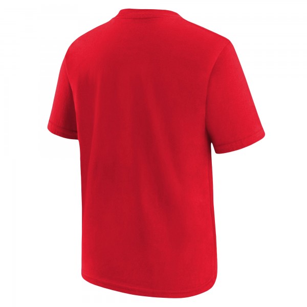 Подростковая Toronto Raptors Nike Red Swoosh T-Shirt