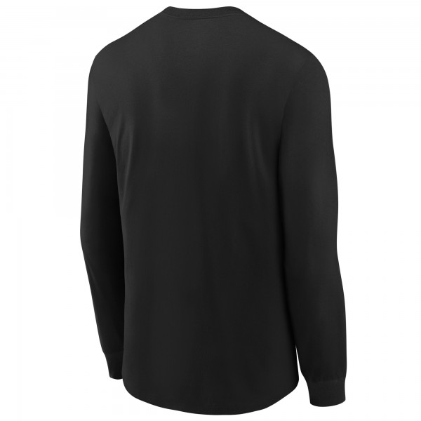 Подростковая Toronto Raptors Nike Black Swoosh Long Sleeve T-Shirt