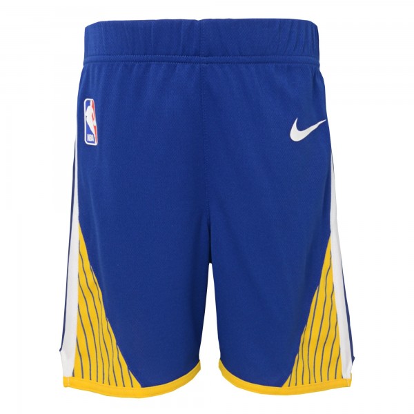 Toddler Golden State Warriors Nike Royal Icon Replica Shorts