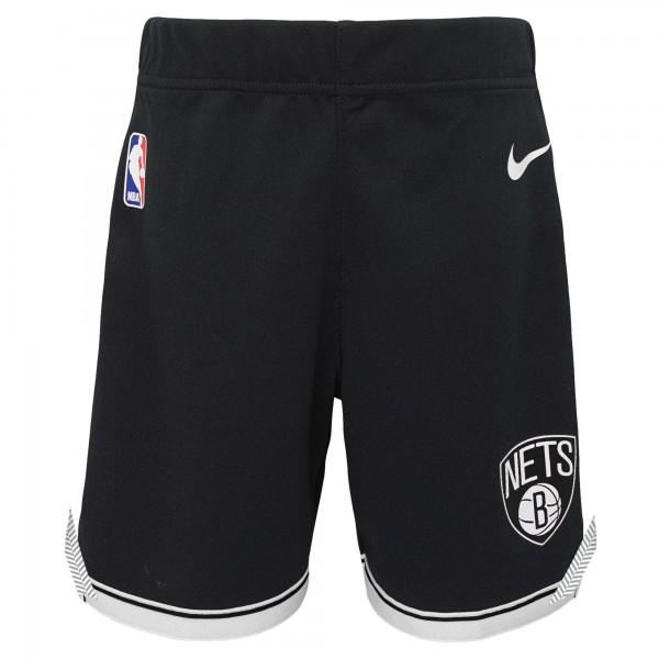 Toddler Brooklyn Nets Nike Black Icon Replica Shorts