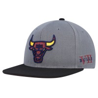 Бейсболка Chicago Bulls Mitchell & Ness Core - Gray/Black
