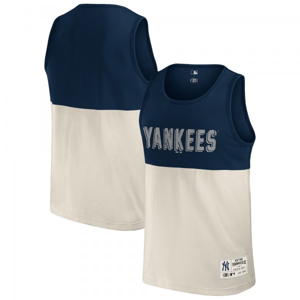 New York Yankees Darius Rucker Collection by Fanatics Navy Colorblock Tank Top
