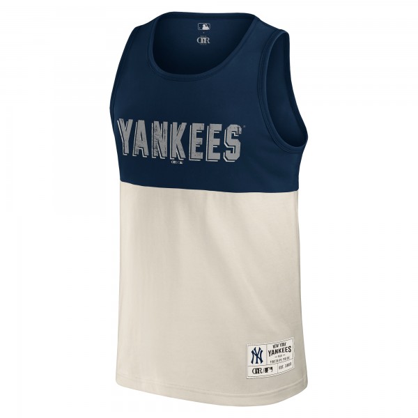 New York Yankees Darius Rucker Collection by Fanatics Navy Colorblock Tank Top