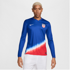 USMNT Nike 2024 Away Replica Long Sleeve Jersey - Blue