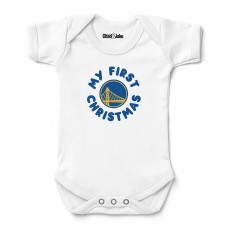 Newborn & Малышам Golden State Warriors Chad & Jake White First Christmas Bodysuit