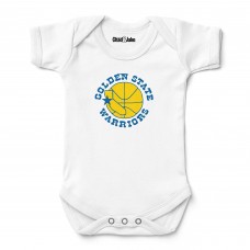 Newborn & Малышам Golden State Warriors Chad & Jake White Hardwood Classic Bodysuit