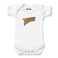 Newborn & Малышам Golden State Warriors Chad & Jake White Hardwood Classic Bodysuit