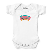 Детская San Antonio Spurs Chad & Jake White Hardwood Classic Bodysuit