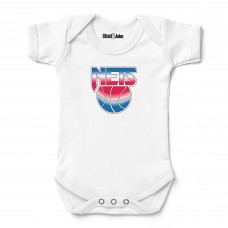 Newborn & Малышам Brooklyn Nets Chad & Jake White Hardwood Classic Bodysuit