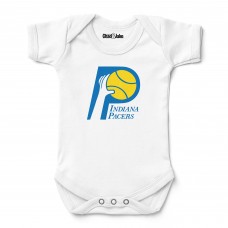 Newborn & Малышам Indiana Pacers Chad & Jake White Hardwood Classic Bodysuit