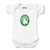 Newborn & Малышам Boston Celtics Chad & Jake White Hardwood Classic Bodysuit