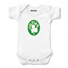 Newborn & Малышам Boston Celtics Chad & Jake White Hardwood Classic Bodysuit