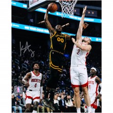 Jonathan Kuminga Golden State Warriors Autographed Fanatics Authentic 8 x 10 Dunk vs. Houston Rockets Photograph