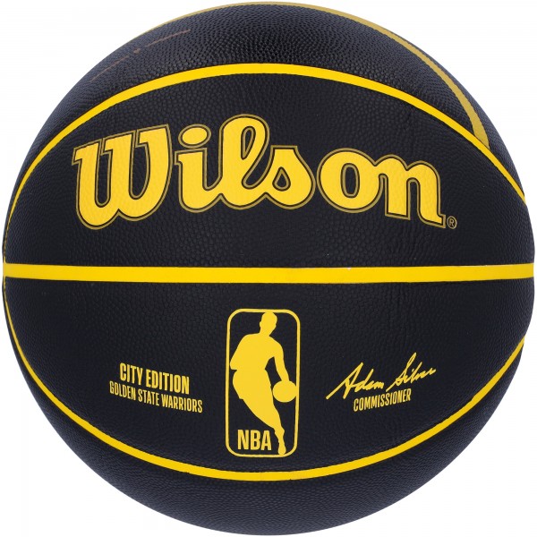 Мяч Klay Thompson Golden State Warriors Autographed Authentic Wilson 2023-24 City Edition Collectors