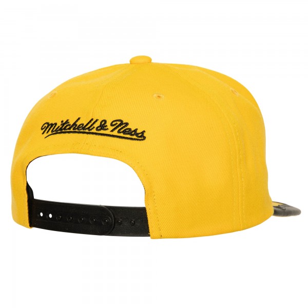 Los Angeles Lakers Mitchell & Ness Black/Gold Day One Snapback Hat