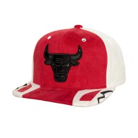 Бейсболка Chicago Bulls Mitchell & Ness White/Red Day 6