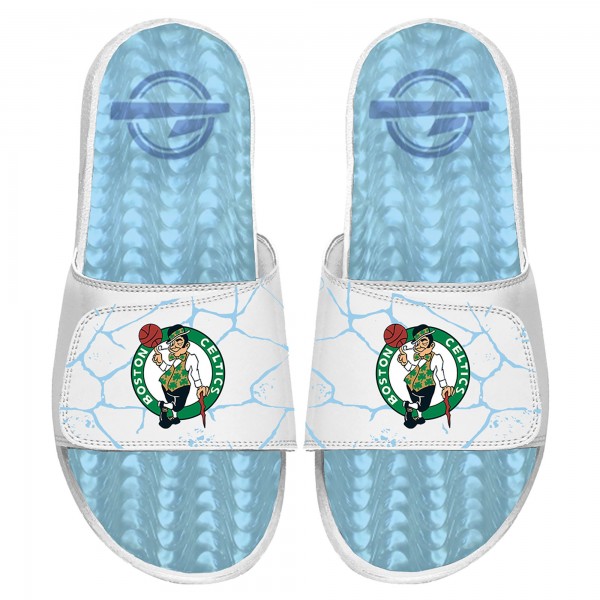 Шлепки Boston Celtics ISlide Ice Gel - White