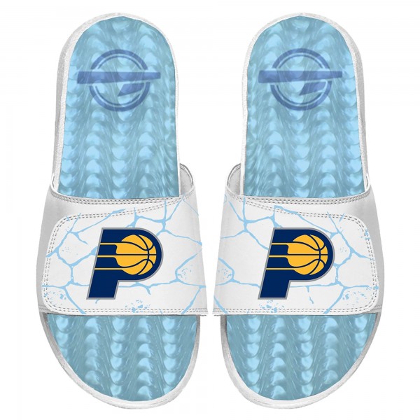 Шлепки Indiana Pacers ISlide Ice Gel - White