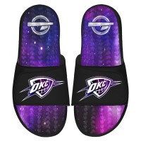 Шлепки Oklahoma City Thunder ISlide Black Galaxy Gel