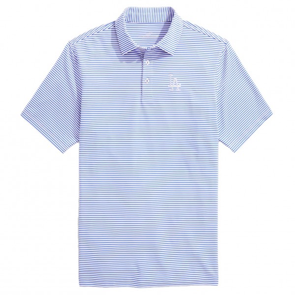 Los Angeles Dodgers Vineyard Vines Royal Bradley Stripe Polo