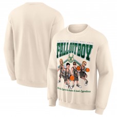 Unisex Fall Out Boy x Milwaukee Bucks Cream So Much For (2our) Dust Pullover Sweatshirt