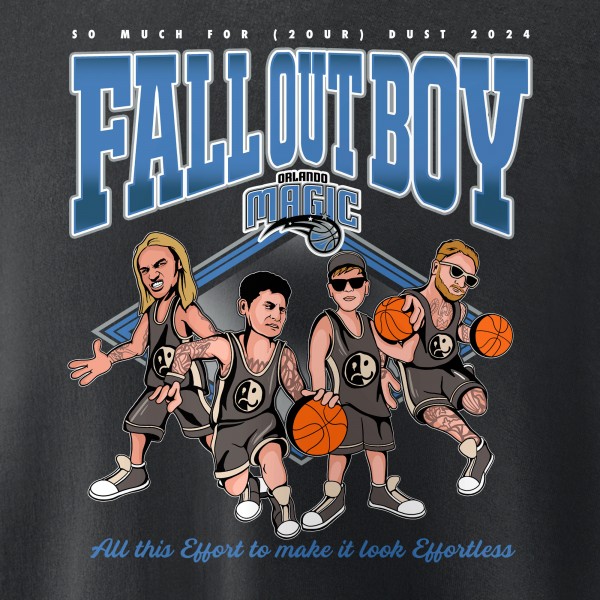 Кофта Unisex Fall Out Boy x Orlando Magic Black So Much For (2our) Dust