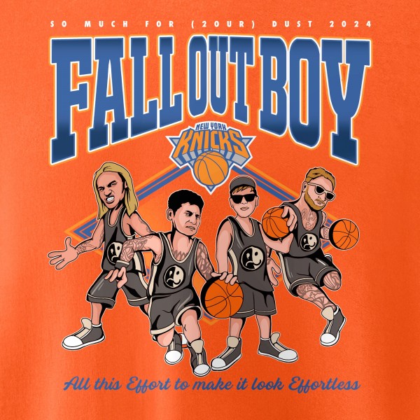 Кофта Fall Out Boy x New York Knicks Unisex So Much For (2our) Dust - Orange