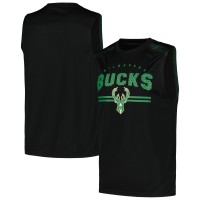 Майка Milwaukee Bucks Birdseye Muscle - Black