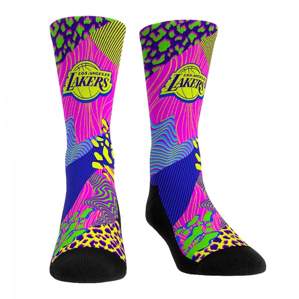 Три пары носков Los Angeles Lakers Rock Em Socks Unisex Team Vibes