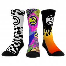 Три пары носков Atlanta Hawks Rock Em Socks Unisex Team Vibes