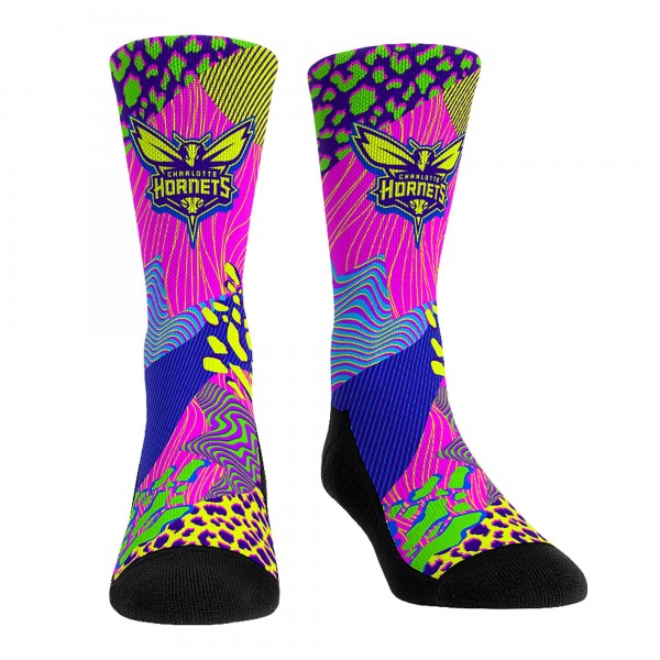 Три пары носков Charlotte Hornets Rock Em Socks Unisex Team Vibes