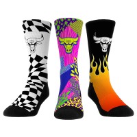 Три пары носков Chicago Bulls Rock Em Socks Unisex Team Vibes