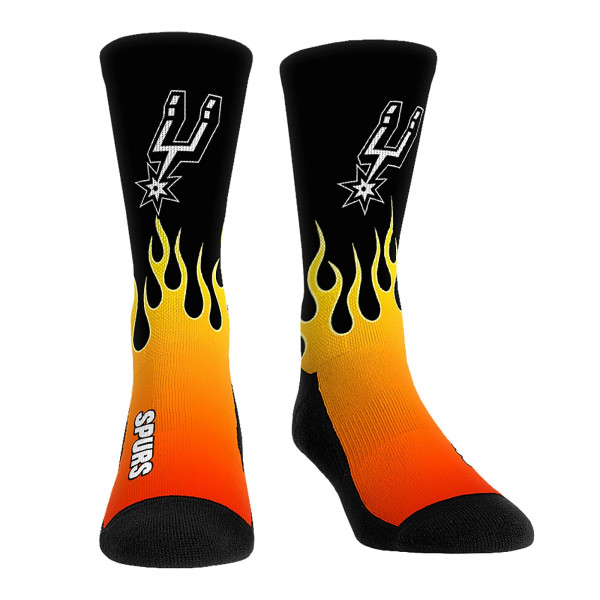 Unisex San Antonio Spurs Rock Em Socks Team Vibes Three-Pack Crew Socks Set